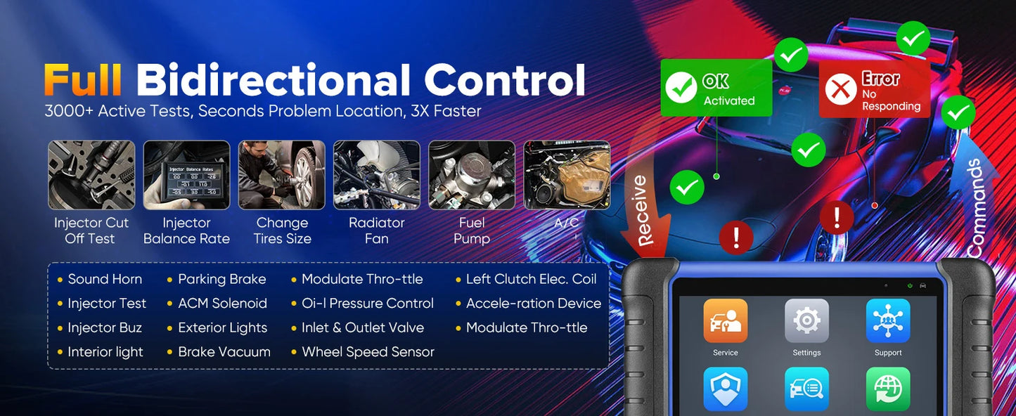 Autel IM508S Key Programmer All-in-one OBD2 Automotive Scanner