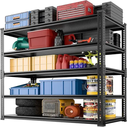 Adjustable 5-Tier Heavy Duty Garage Shelving Unit