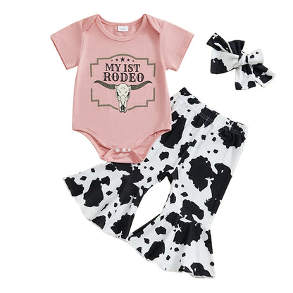 Boots & Bows Outfit Set 3-18m