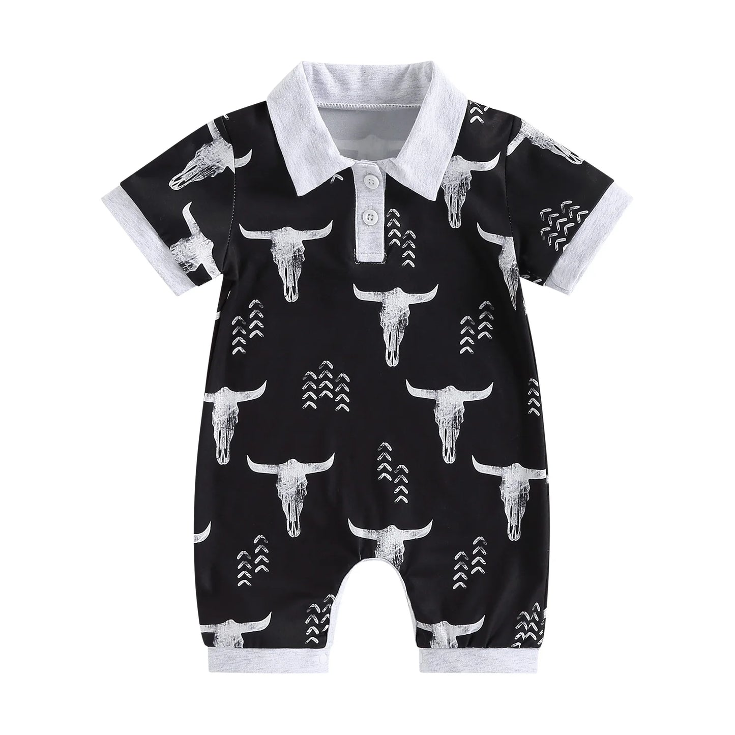 1Pc Wild Western Onesie 3-18M