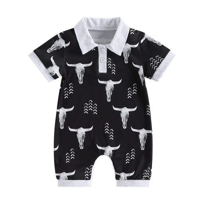 1Pc Wild Western Onesie 3-18M