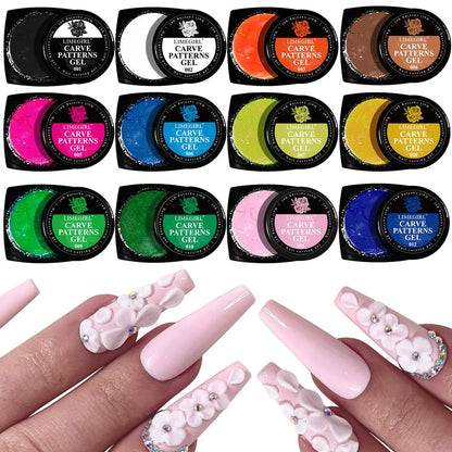 12 Color Gel for Nails