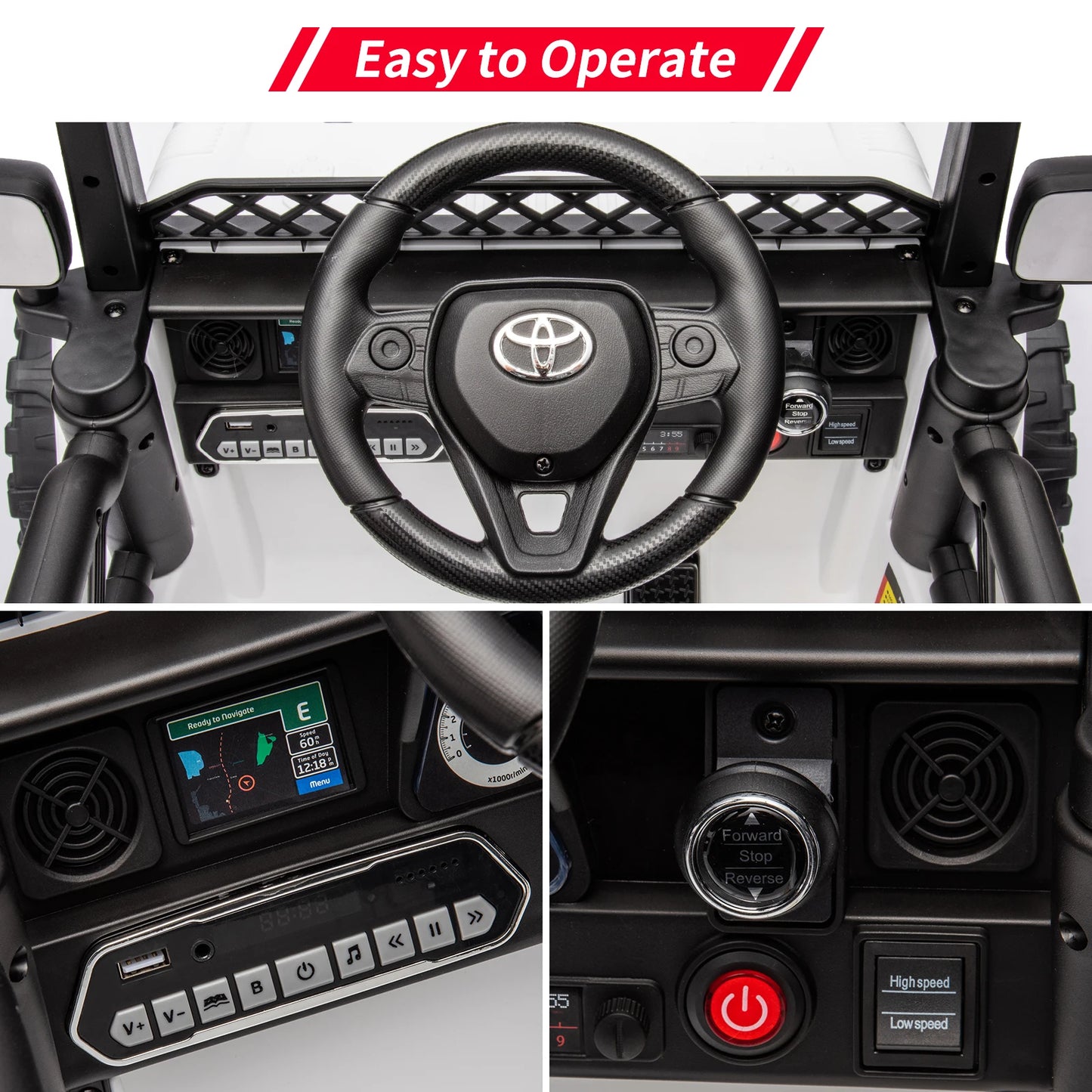 Licensed Toyota 12v Kids Truck