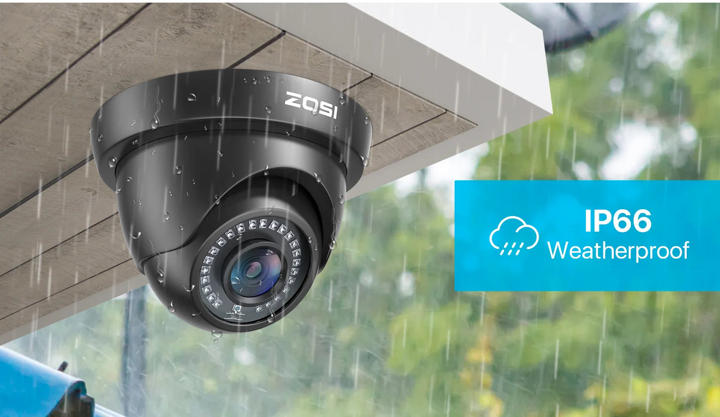 ZOSI 8PC 1080P Home Security Cameras System