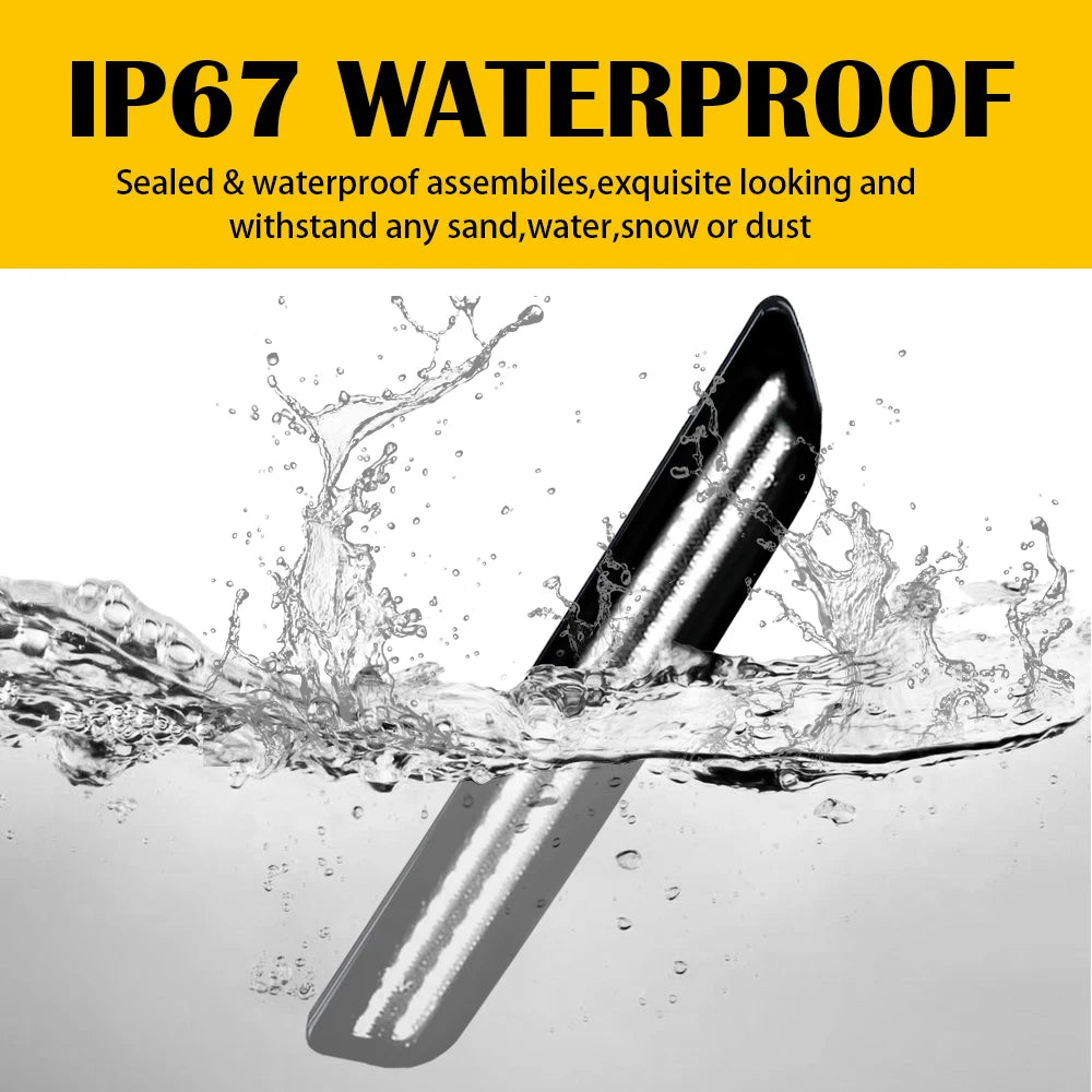 LED Side Marker Lights For Ford Mustang 2010-2014