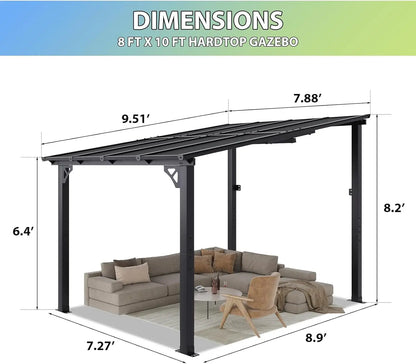 8'x10' Patio Gazebo