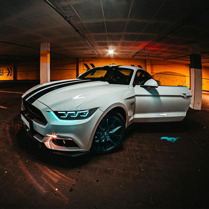 RGB Headlights For Ford Mustang 2015-2017