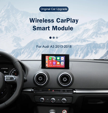 8” Wireless CarPlay Android Auto Interface for Audi A3 2013-2018