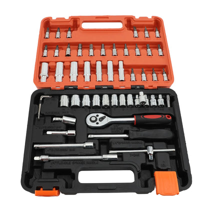 53PCS Automotive Socket Wrench Set