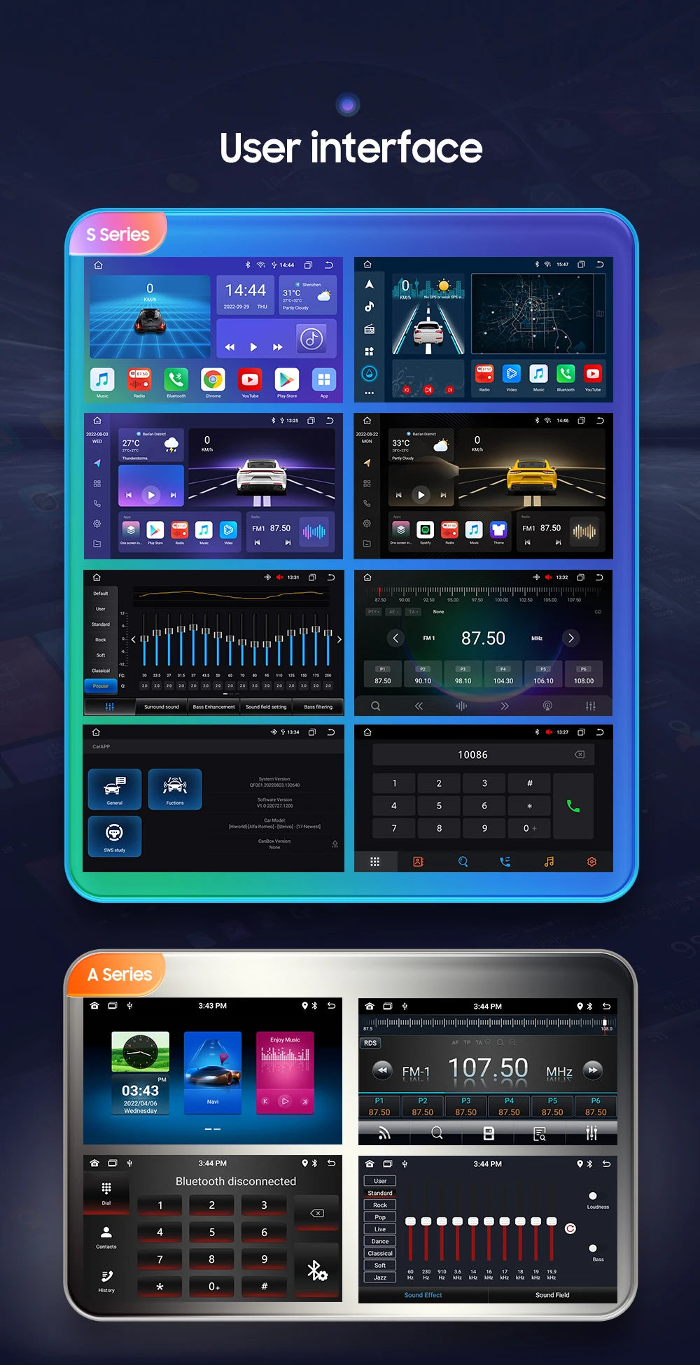 CarPlay Android Auto radio For Audi TT MK2 8J 2006-2014