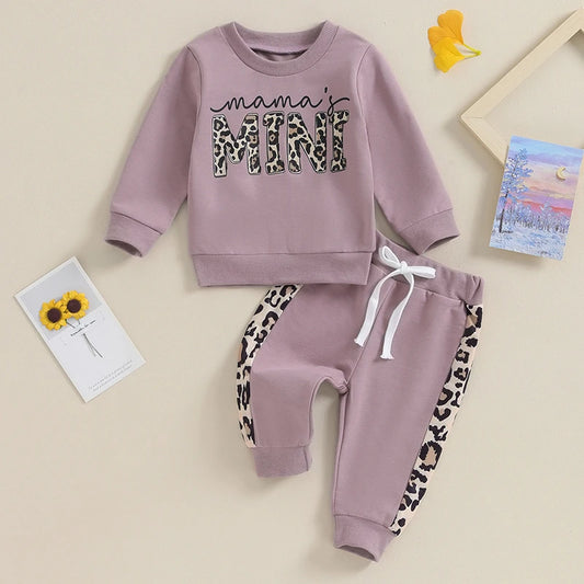 2Pc Mamas Mini Sweatsuit set