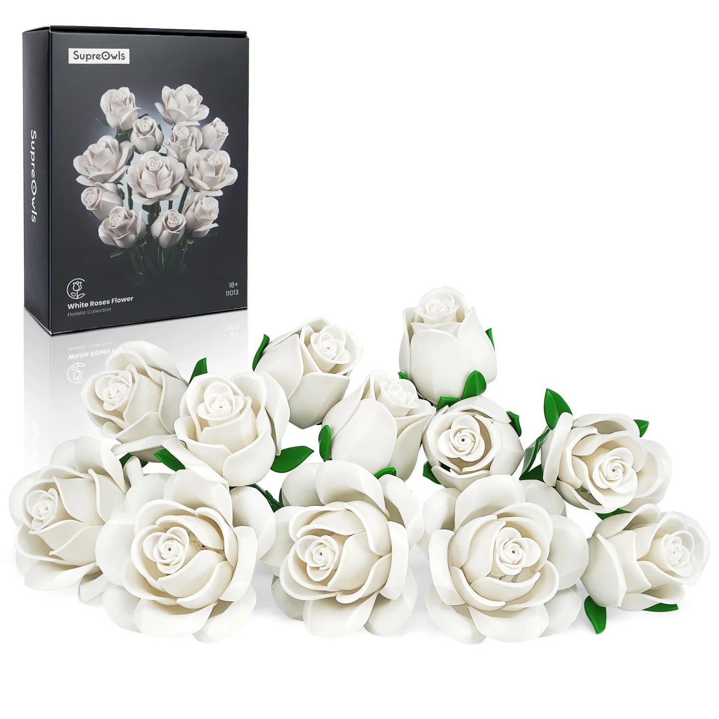 Roses Bouquet Building Set