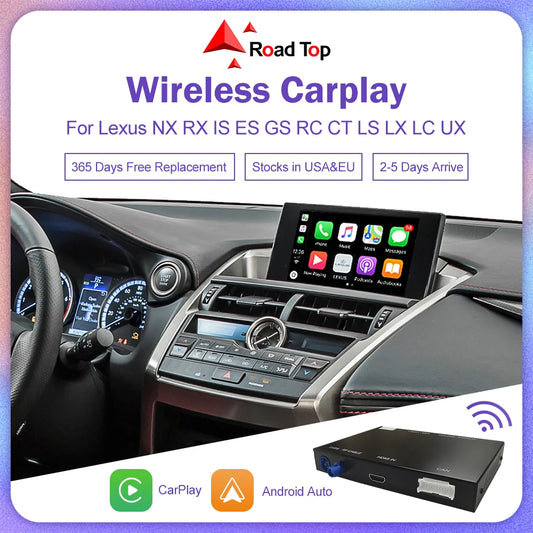 Wireless CarPlay Android Auto for Lexus 2014-2019