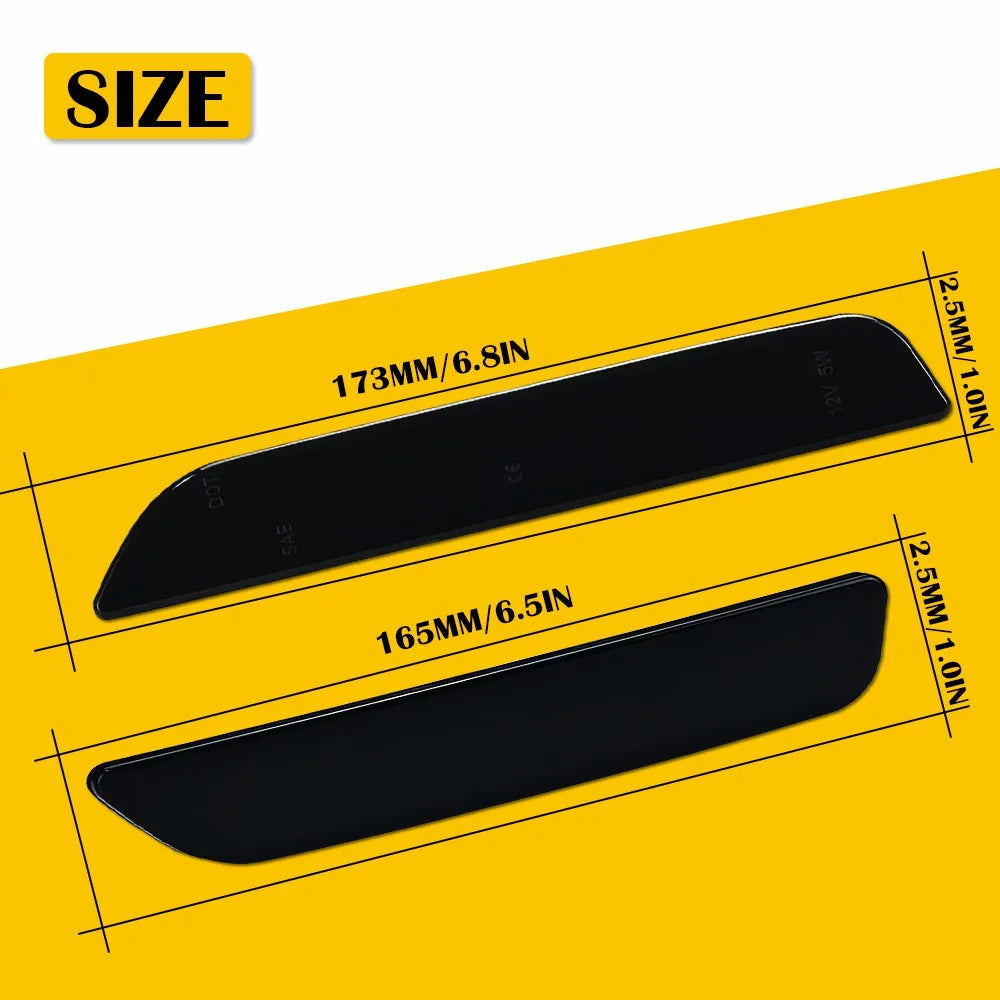 LED Side Marker Lights For Ford Mustang 2010-2014