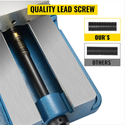 6 inch Lock Vise for Precision, Milling Vice with 6 Inch Jaw for Drill Press