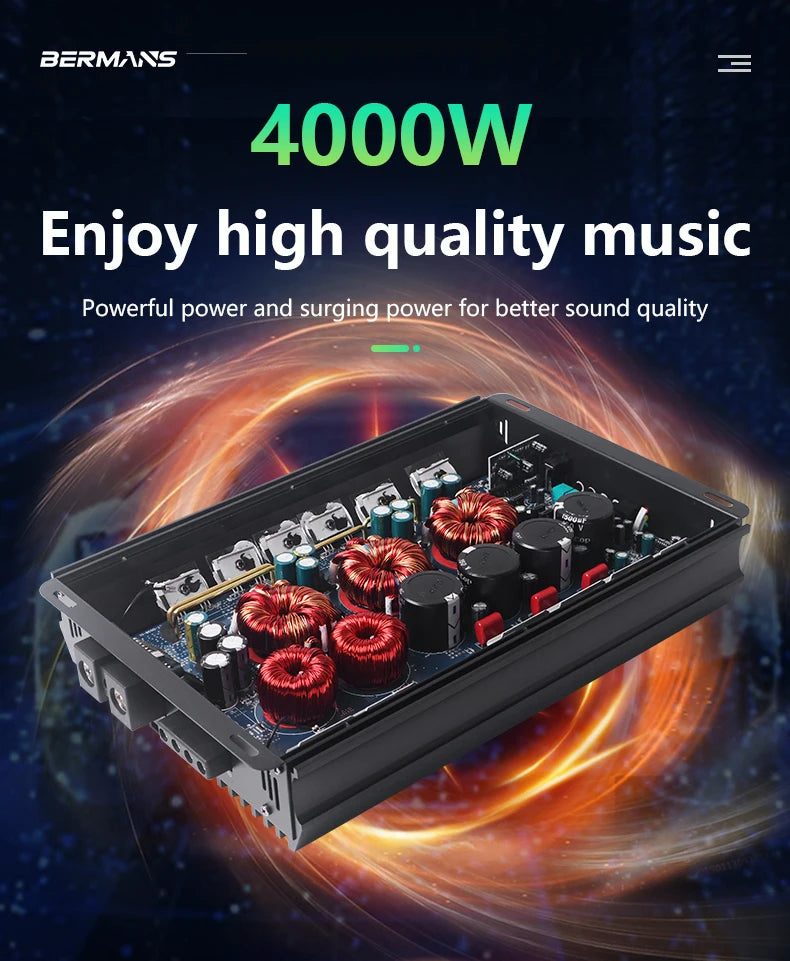 Amplifier Max 4000W Single Way Woofer