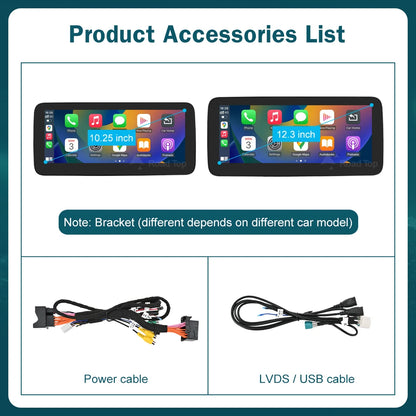 12.3 inch Ultra-thin Screen for Mercedes-Benz 2015-2018