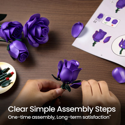 Roses Bouquet Building Set