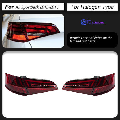 AKD LED Tail Light for Audi A3 2013-2019