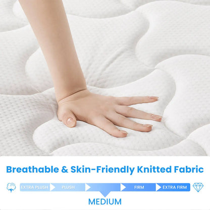 Medium Twin Gel Memory Foam Mattress