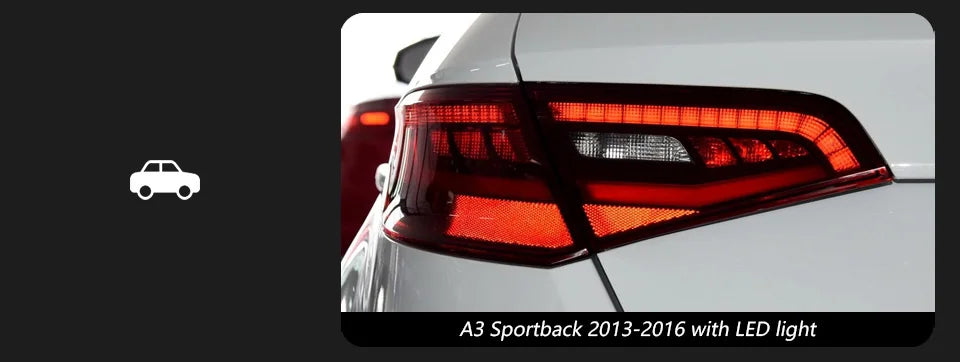 AKD LED Tail Light for Audi A3 2013-2019