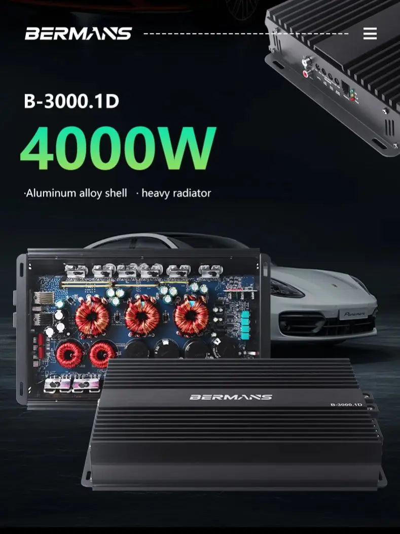 Amplifier Max 4000W Single Way Woofer