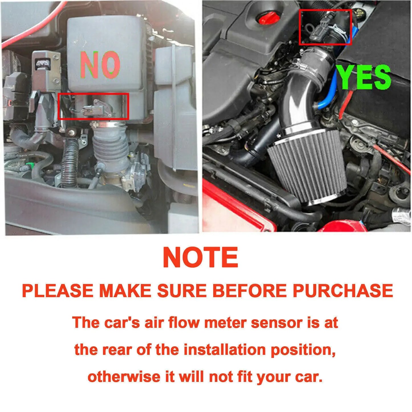 1 3" Cold Air Intake  Induction Pipe Kit