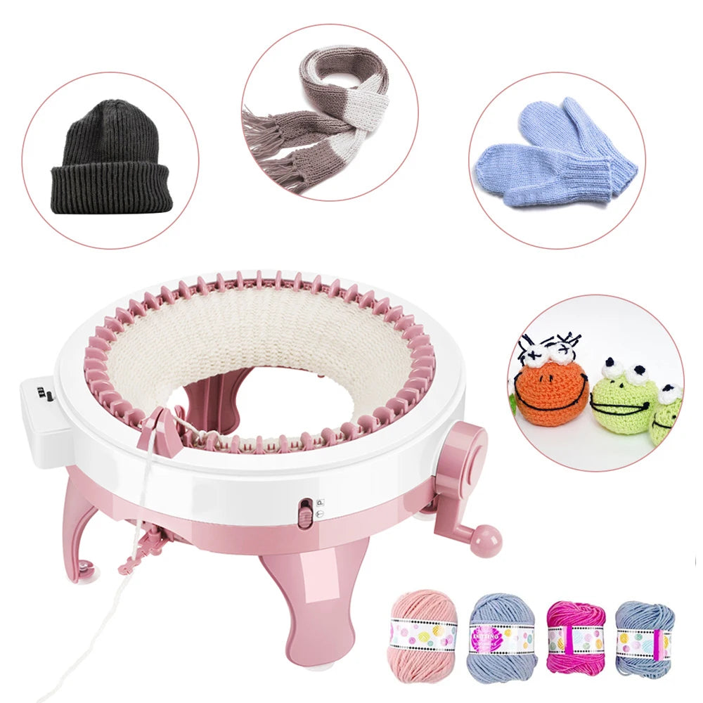 Crochet Machine w/ 48 Needles & Row Counter