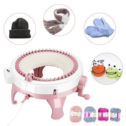 Crochet Machine w/ 48 Needles & Row Counter