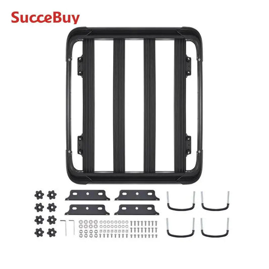 VEVOR Roof Rack Cargo Carrier 48x40x5.6“ Universal Rooftop Cargo Basket