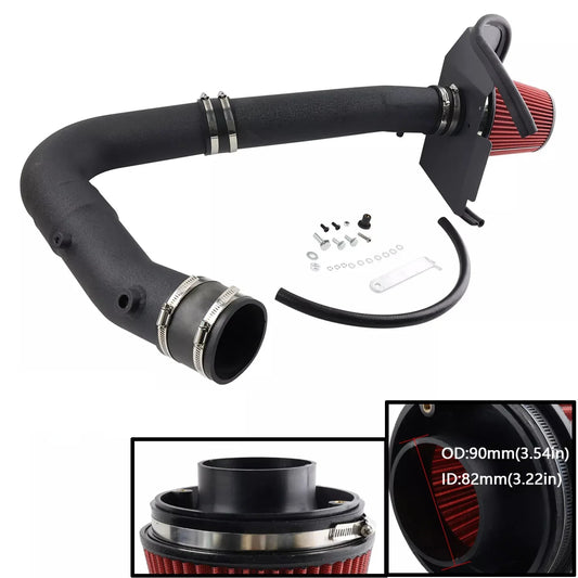 Cold Air Intake Pipe W/ Filter Kit For 2011-2023 Dodge/Chrysler 3.6 V6