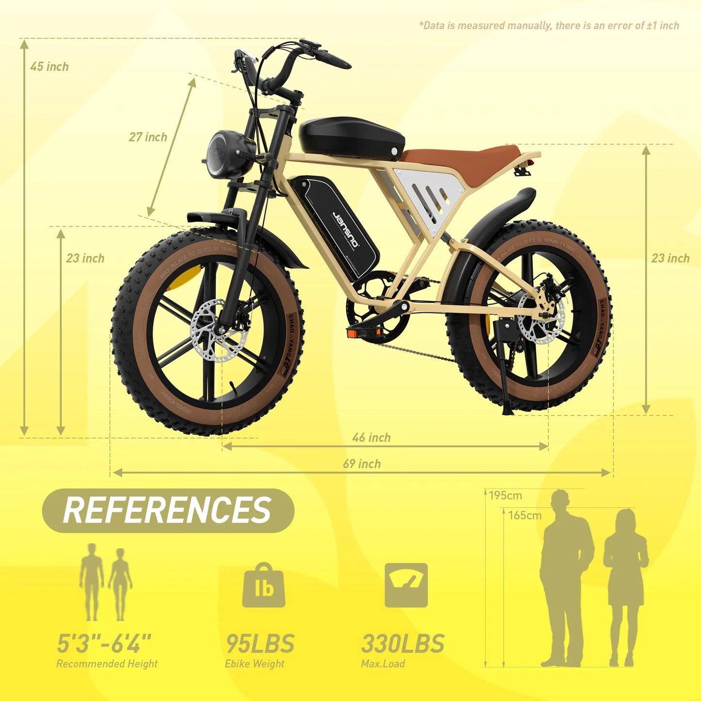 JANSNO Ebike X70 Adult ebike