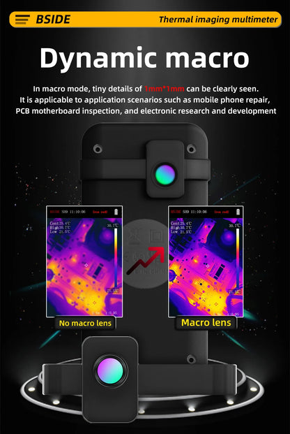 Industrial Thermal Camera 3.98Inch PCB Thermal Imager