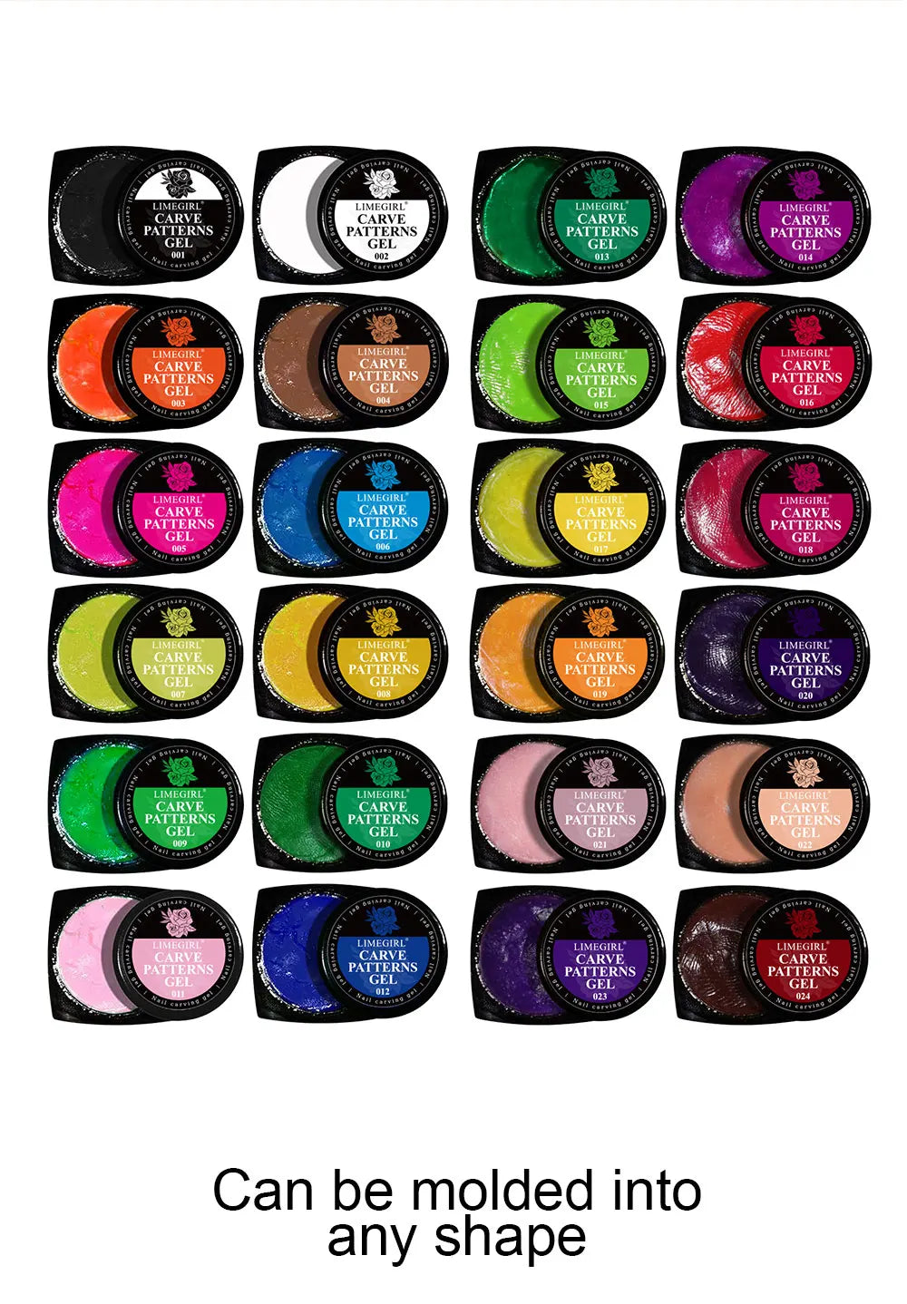 12 Color Gel for Nails