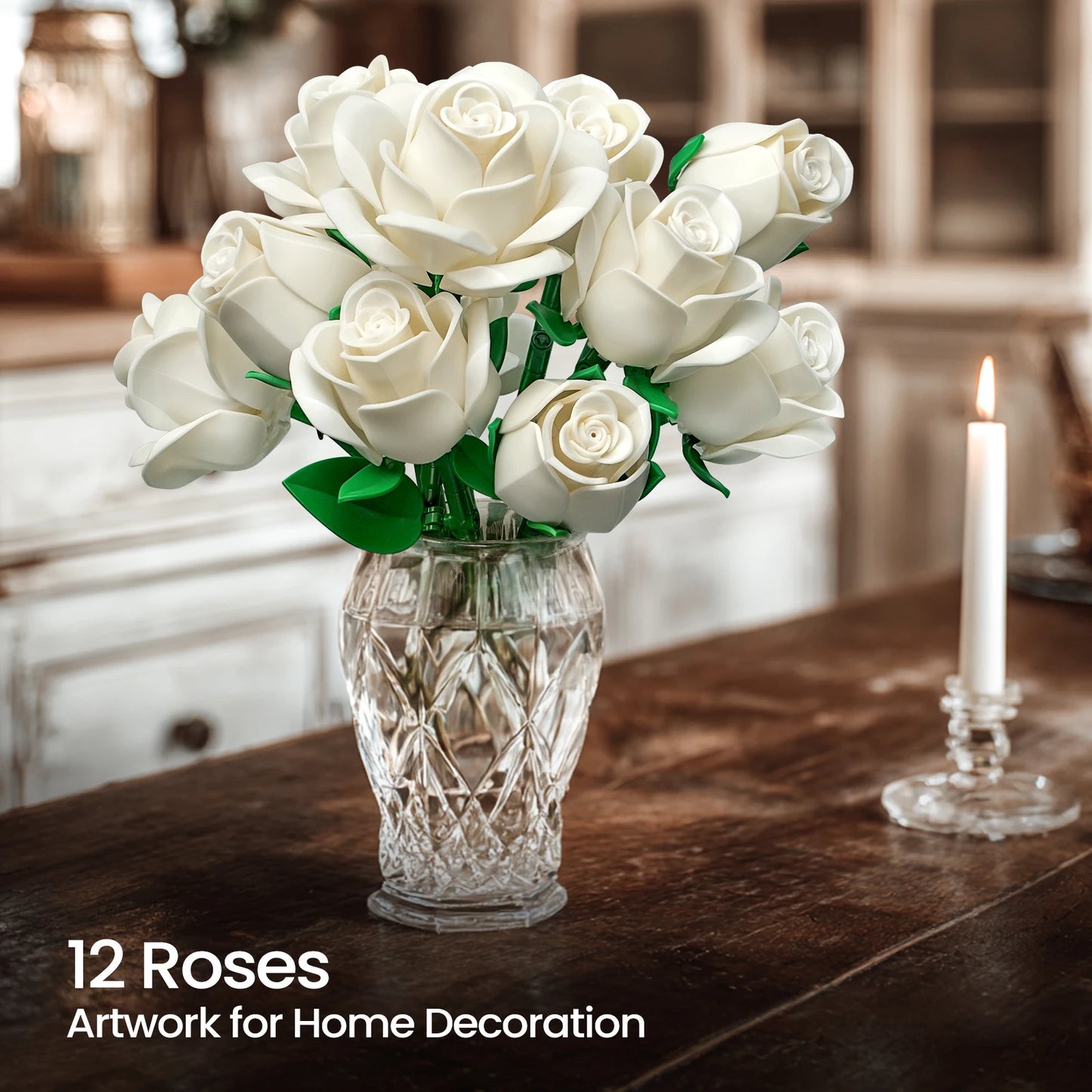 Roses Bouquet Building Set