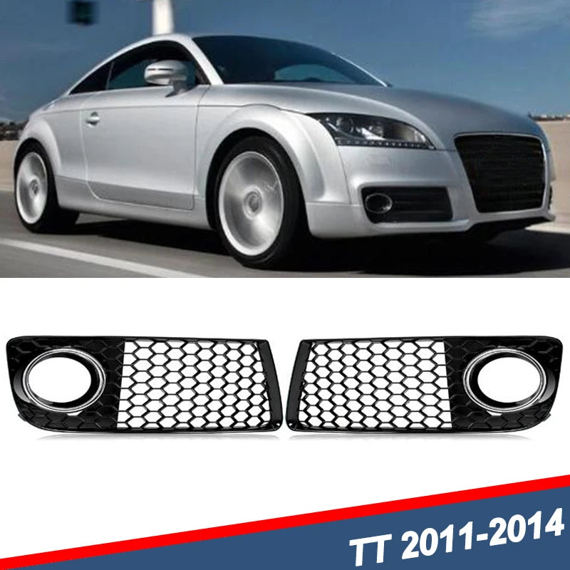 Front Bumper Fog Light Grills For Audi TT 2010-2014