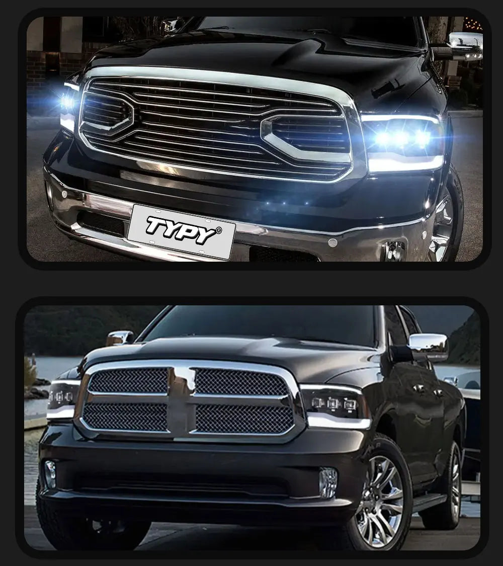 Car Lights For Dodge Ram 1500 Headlight 2009-2019