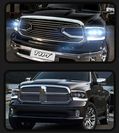 Car Lights For Dodge Ram 1500 Headlight 2009-2019