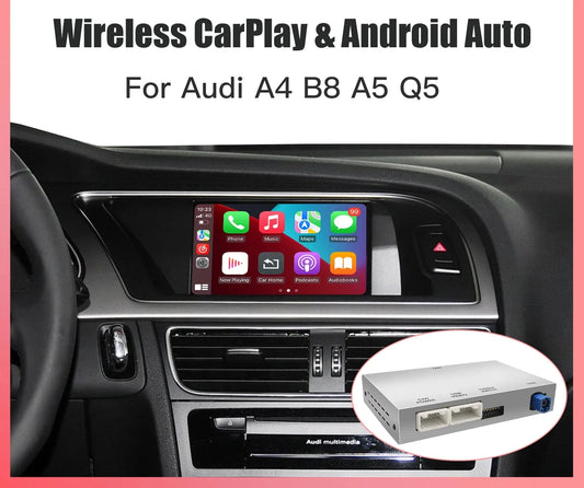 CarPlay Android Auto Interface Adapter For Audi A4 B8 A5 Q5 2009-2016