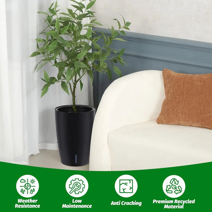 1-Pair Self-Watering Planters