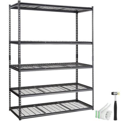 5-Tier Adjustable Storage Shelving Unit