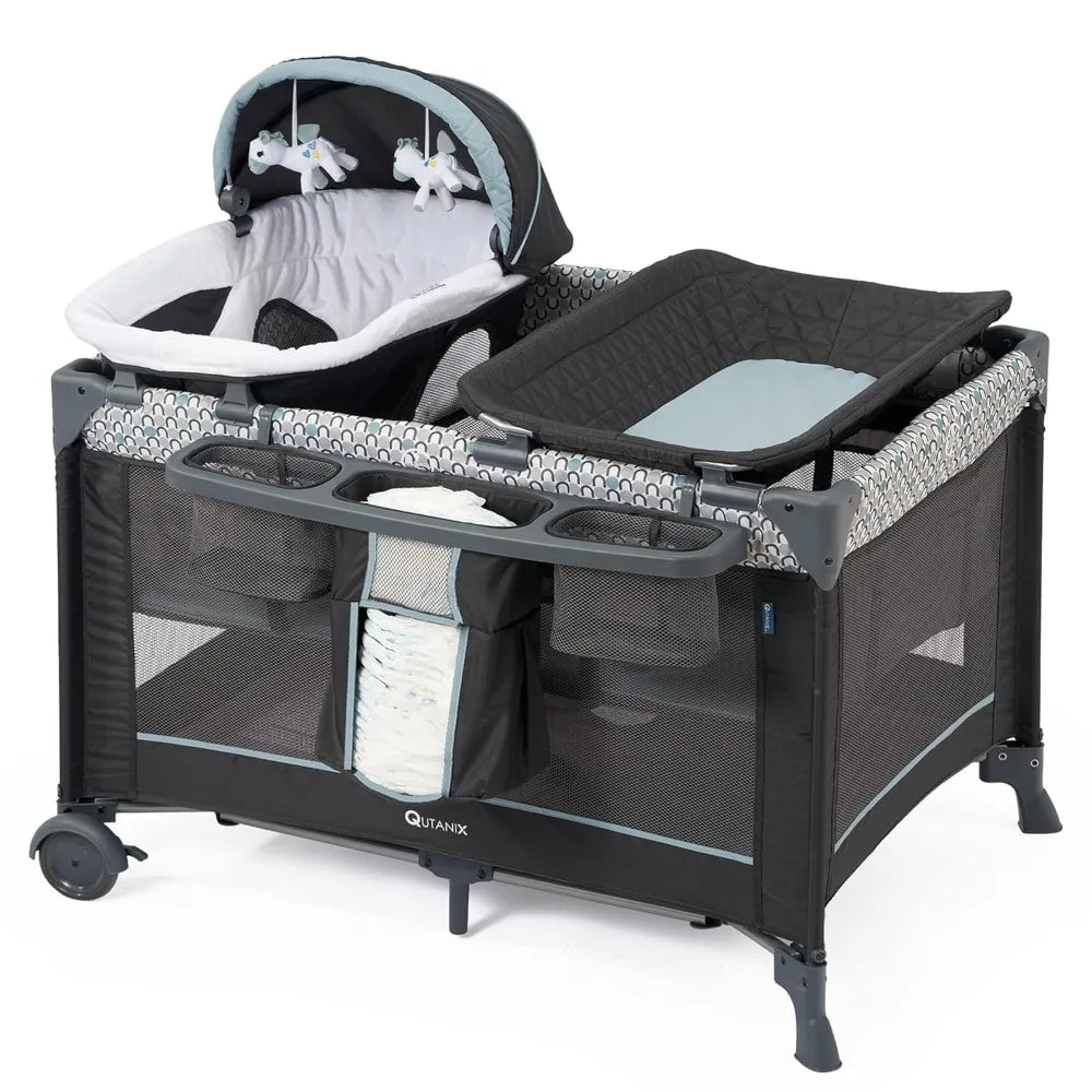 5 in 1 Multifunctional Baby Crib Pack and Play