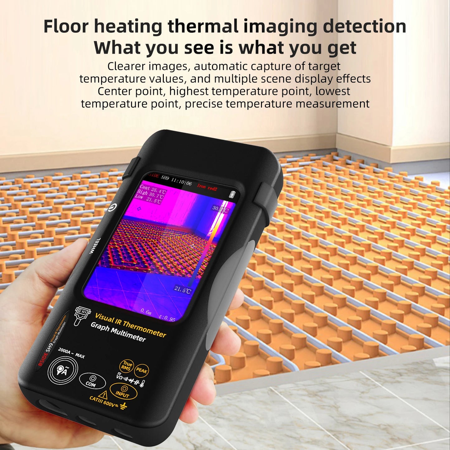 Industrial Thermal Camera 3.98Inch PCB Thermal Imager