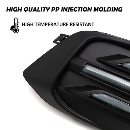 Carbon Fiber Rear Bumper Fog Lights For Honda Civic 10th Gen 2016-2020