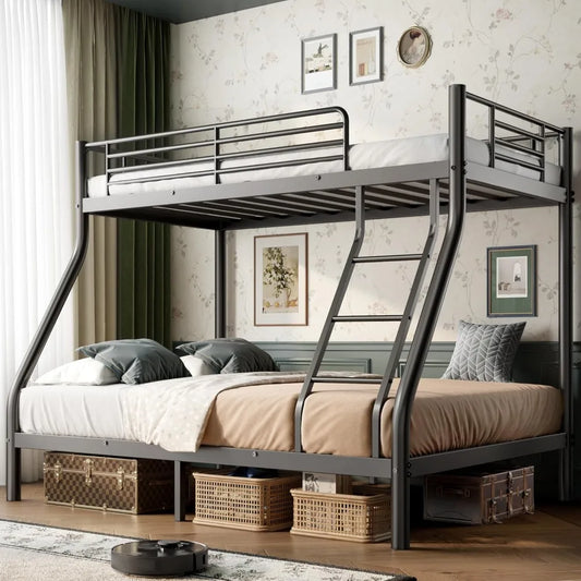 Twin Over Full Size Heavy Duty Bunk Beds