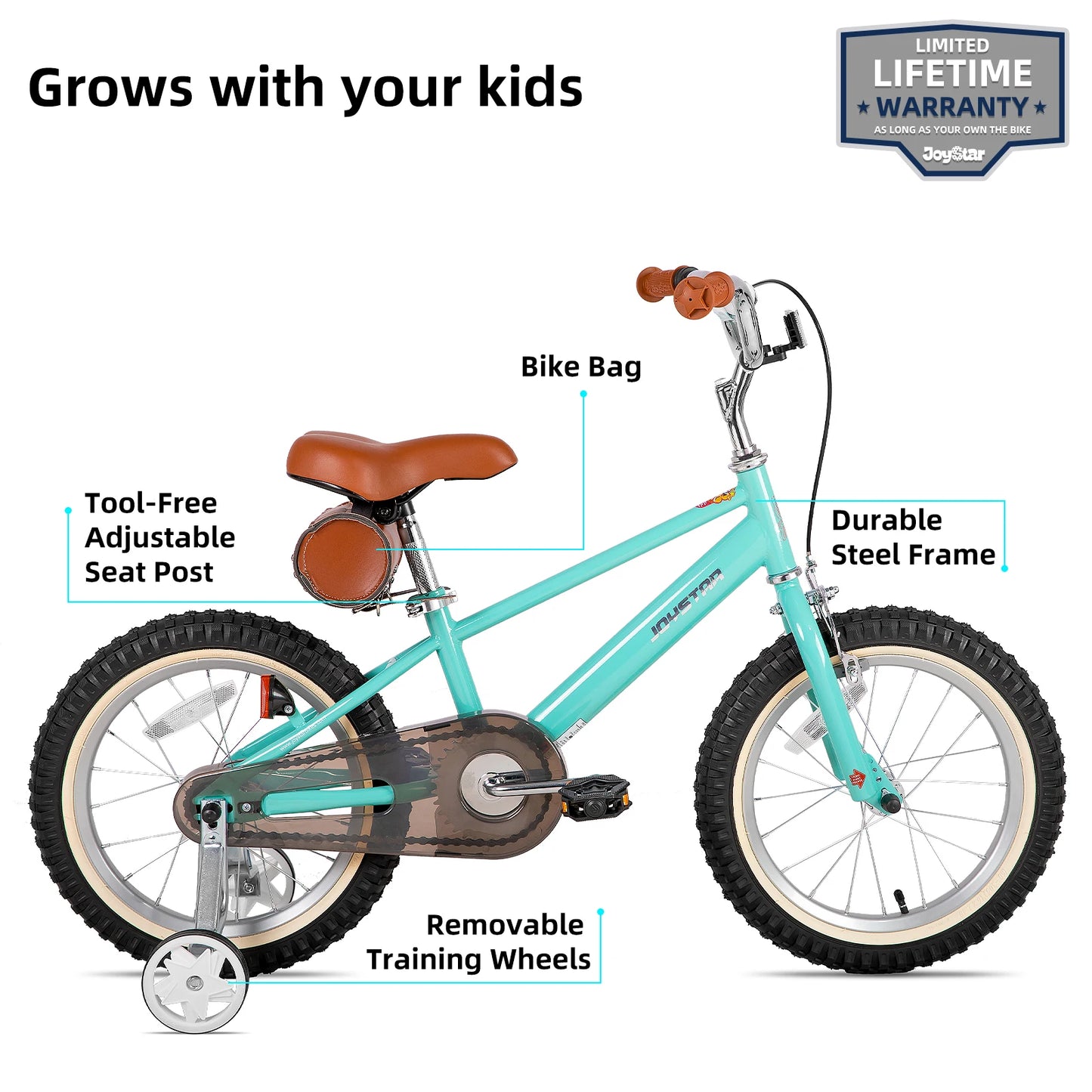JOYSTAR Cervine 14 18 20 Inch Kids Bike