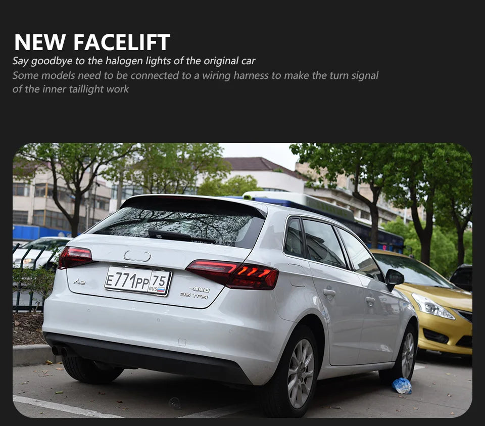 AKD LED Tail Light for Audi A3 2013-2019