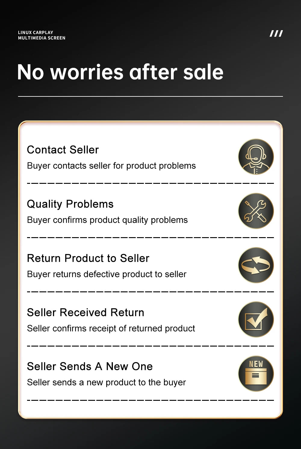 12.3' Wireless CarPlay For Audi A4 2009-20012