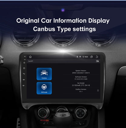 CarPlay Android Auto radio For Audi TT MK2 8J 2006-2014