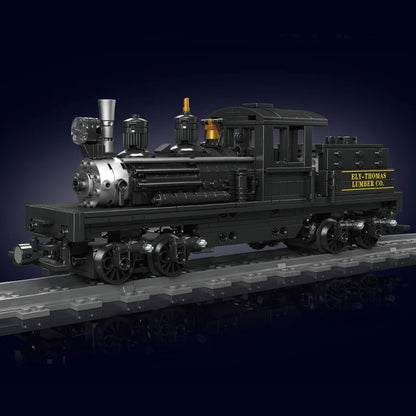 Mould King 12032 Steam Locomotive Building Block Assembly